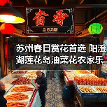 苏州春日赏花首选 阳澄湖莲花岛油菜花农家乐一日游（图2）