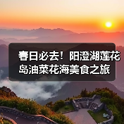 春日必去！阳澄湖莲花岛油菜花海美食之旅（图1）