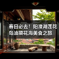 春日必去！阳澄湖莲花岛油菜花海美食之旅（图2）