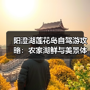 阳澄湖莲花岛自驾游攻略：农家湖鲜与美景体验（图1）