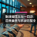 阳澄湖莲花岛一日游：四季美景与农家吃蟹全攻略（图4）