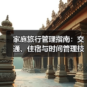 家庭旅行管理指南：交通、住宿与时间管理技巧（图4）