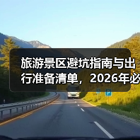 旅游景区避坑指南与出行准备清单，2026年必看攻略（图1）