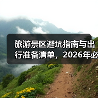 旅游景区避坑指南与出行准备清单，2026年必看攻略（图4）