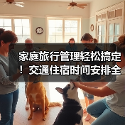 家庭旅行管理轻松搞定！交通住宿时间安排全攻略（图3）
